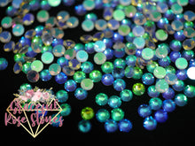Load image into Gallery viewer, Northern Lights Rain Rhinestones