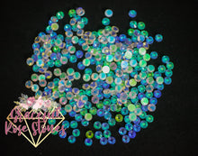 Load image into Gallery viewer, Northern Lights Rain Rhinestones
