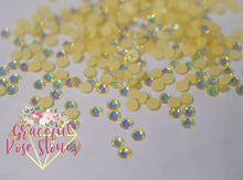 Load image into Gallery viewer, Dreamy Yellow Opal rhinestones