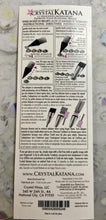 Load image into Gallery viewer, Crystal Ninja Crystal Katana