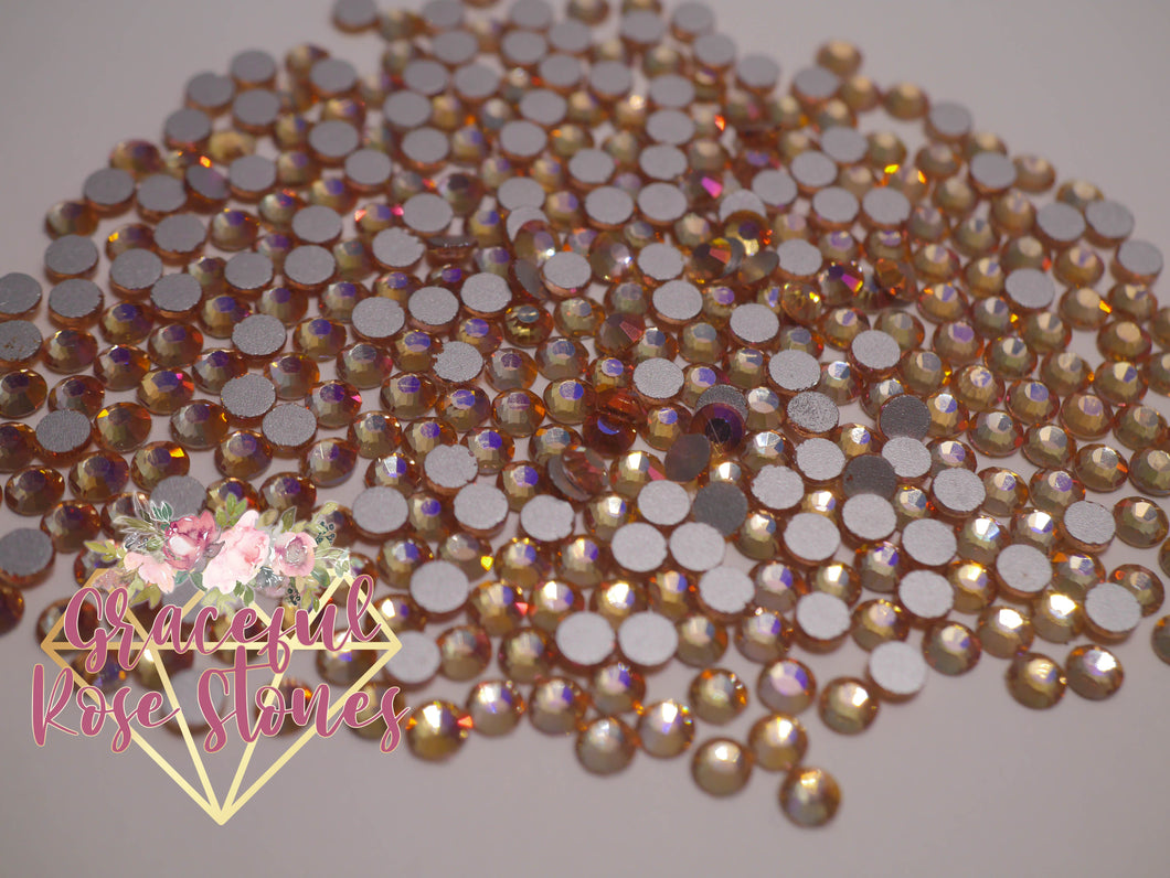 Pink Light glass rhinestones