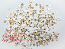 Load image into Gallery viewer, Golden Shadow crystal glass rhinestones
