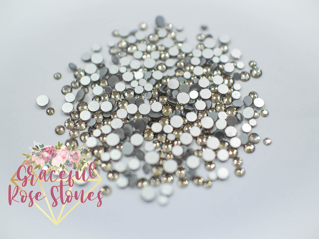 Black Diamond crystal glass rhinestones