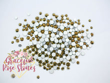 Load image into Gallery viewer, Aurum Gold glass rhinestones
