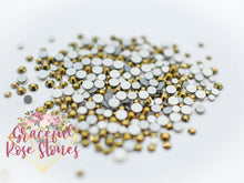 Load image into Gallery viewer, Aurum Gold glass rhinestones
