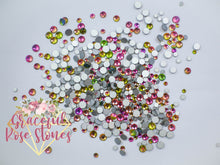 Load image into Gallery viewer, Rainbow flash crystal glass rhinestones
