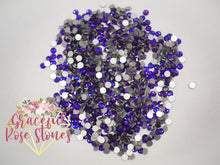 Load image into Gallery viewer, Purple Velvet crystal glass rhinestones
