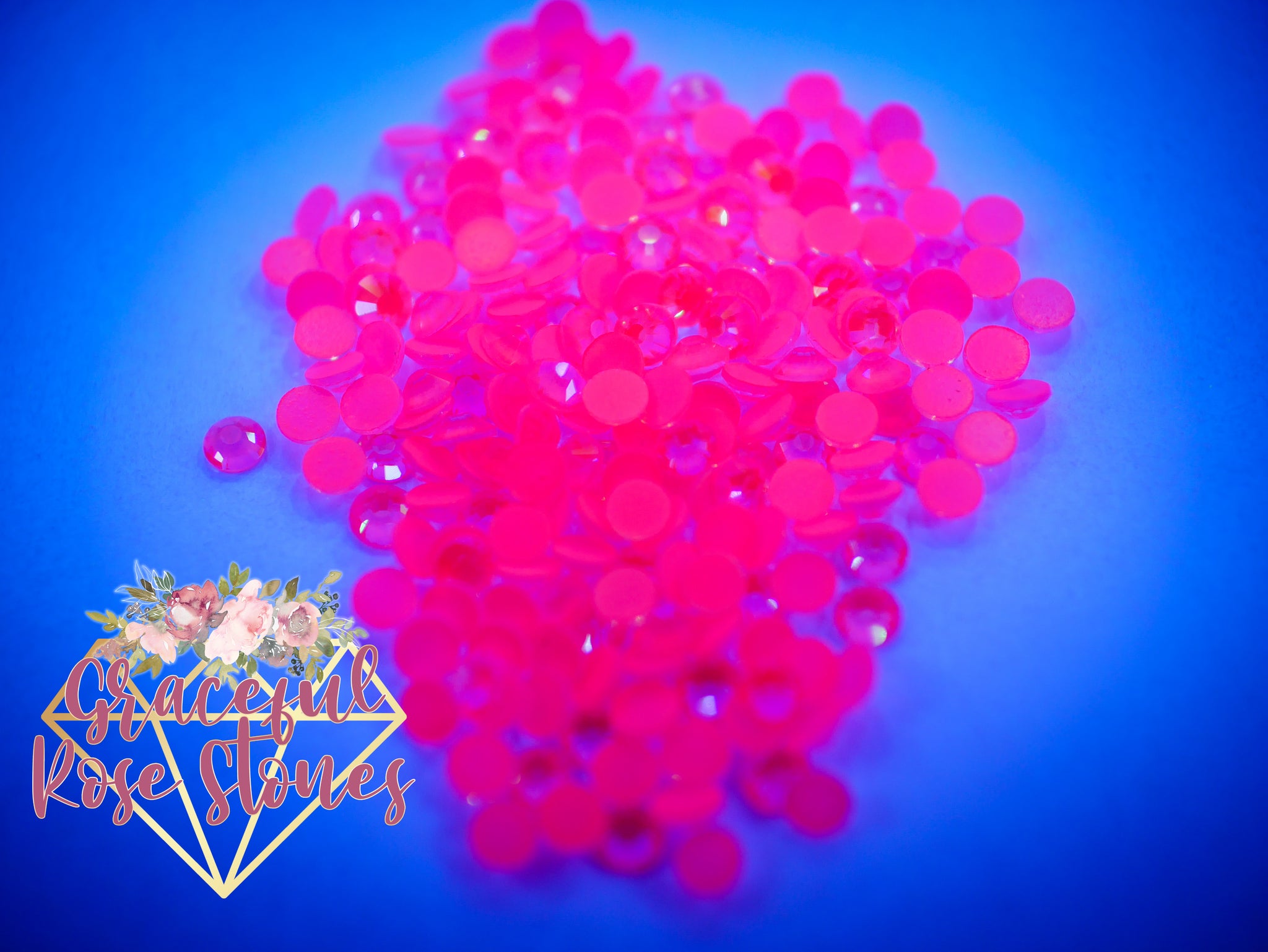 Barbie Pink AB Jelly Rhinestones – The Bling Dispensary