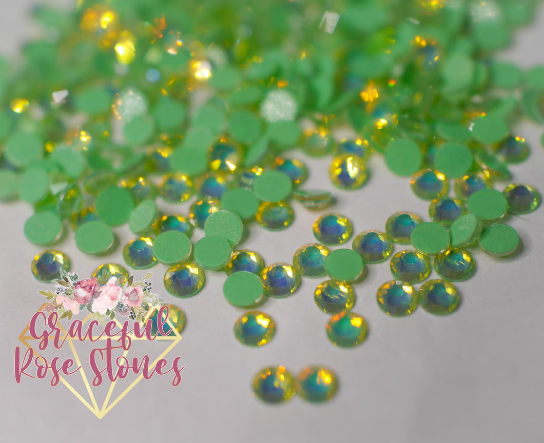 Dreamy Emerald Opal rhinestones